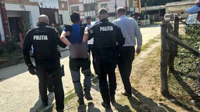 Un bărbat a ajuns la spital după ce a devenit agresiv cu mascații. Aceștia au tras în ei - Foto: Arhiva