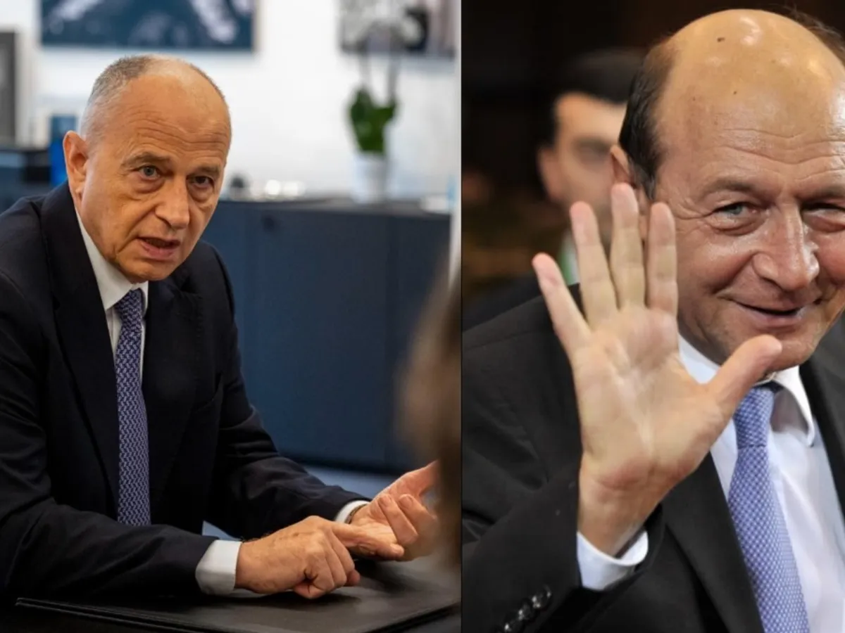 Traian Băsescu, lovitură sub centură la Mircea Geoană: „I-am administrat două bătăi” - Foto: colaj Facebook Mircea Geoană/Traian Băsescu