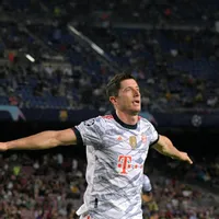 Lewandowski  a dat două goluri pe Nou Camp. FOTO: Facebook