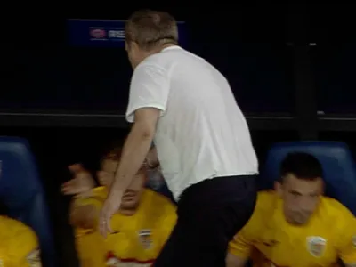 Camerele au surprins tot! Ce a făcut Gică Hagi, chiar înainte să se termine România - Țara Galilor 2-1