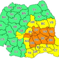 Sursa hartă: ANM