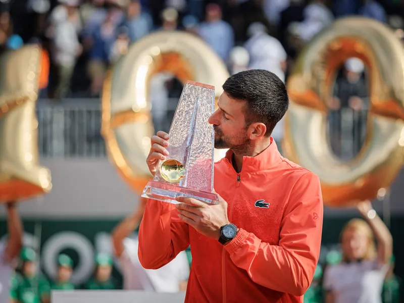 Novak Djokovic, la al 100-lea titlu din carieră. A câștigat turneul de la Geneva (ATP) - Foto: Profimedia Images