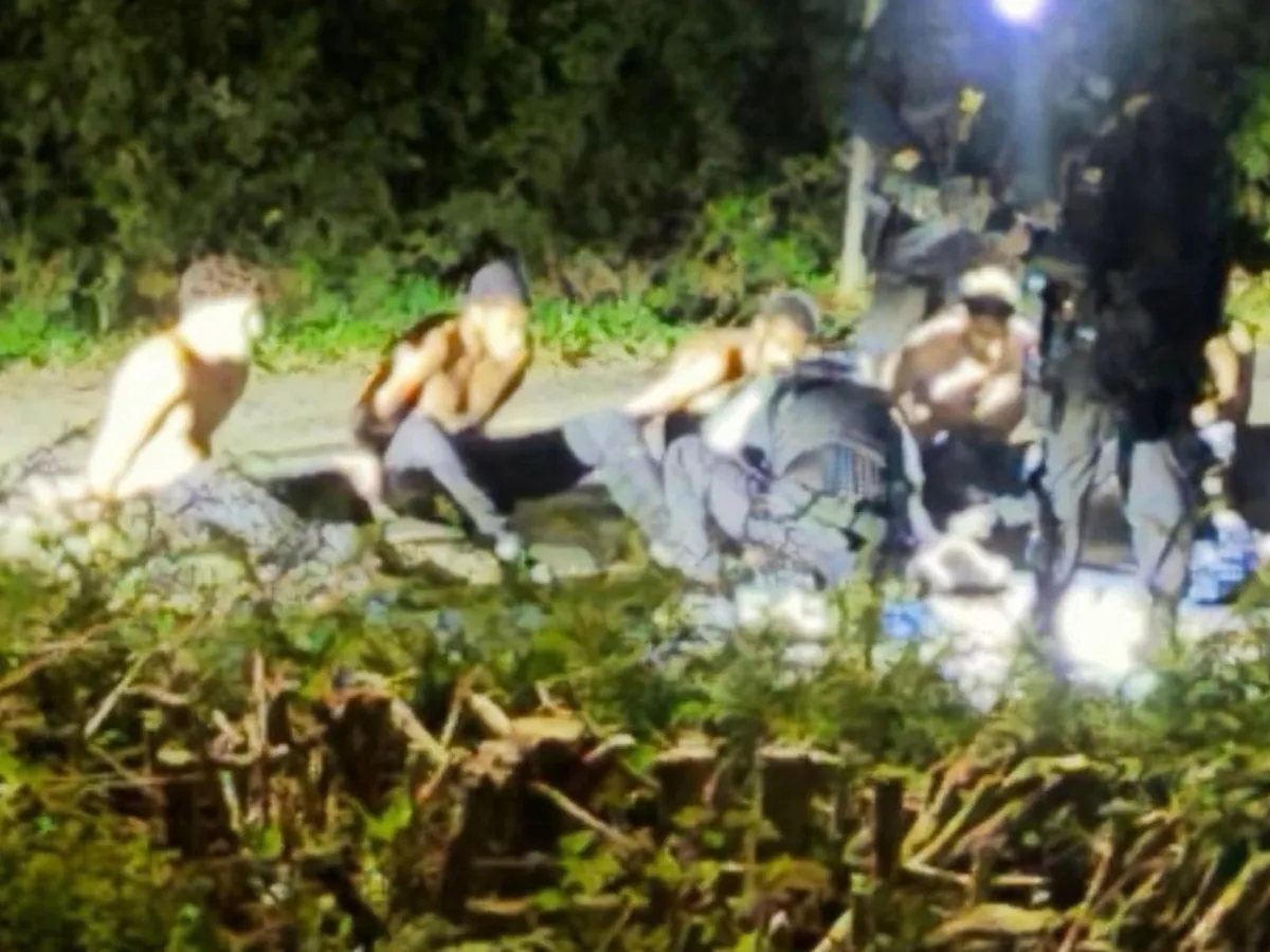 Bărbați arestați sub suspiciunea de terorism - Foto: BBC
