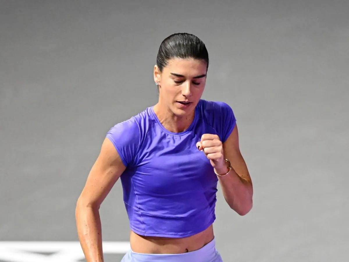 Tenismena româncî Sorana Cîrstea, la Cluj, astăzi - Foto: Profimedia Images