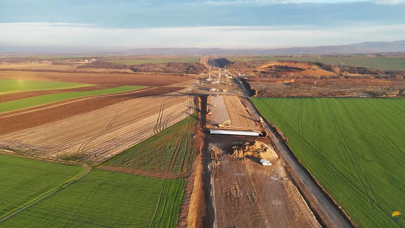 Ciotul Biharia &ndash; Chiribiș al Autostrăzii Transilvania - Foto: Facebook / Asociația Pro Infrastructură