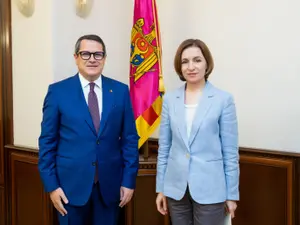 Maia Sandu și Eduard Hellvig au discutat despre riscurile de securitate în regiune/ Foto: Președinte.md