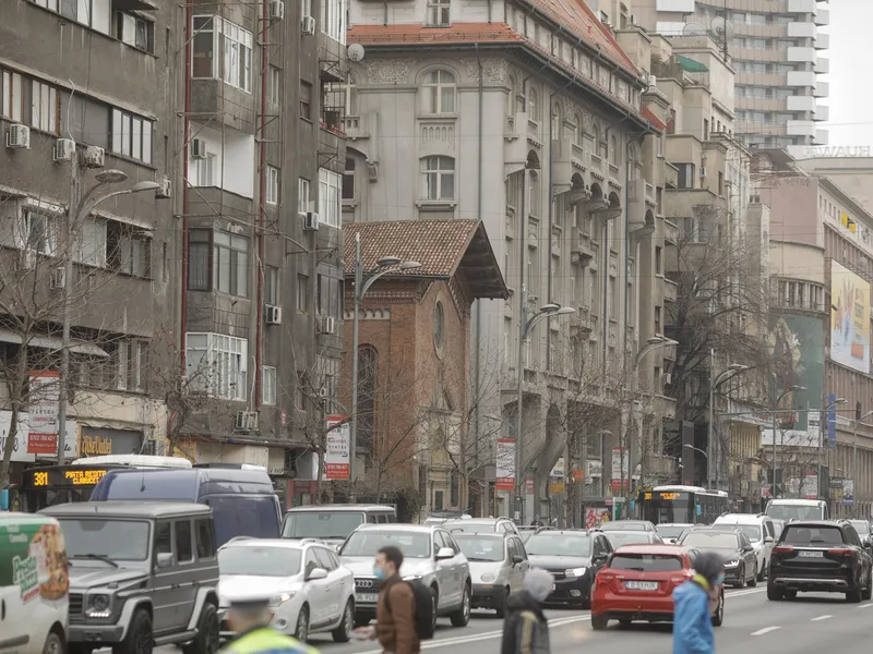 Pericol de prăbușire în București în caz de cutremur - Foto: INQUAM PHOTOS / George Călin