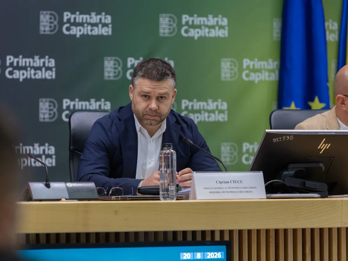 Primarul general al Capitalei, Ciprian Ciucu - Foto: Facebook/Ciprian Ciucu
