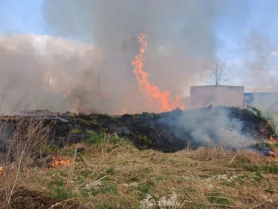 Patru tone de deşeuri ard în oraşul Luduş. Pompierii se luptă cu flăcările de peste două zile - Foto: ISU Mureș