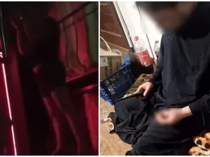 Preoți dansând la bară Sursa: captură video