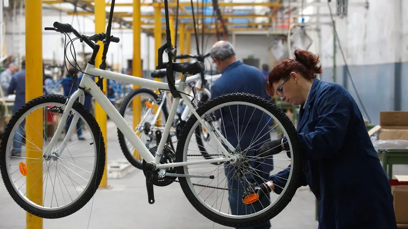 România se numără și printre performerii UE. Locul 2, la producția de biciclete - Foto: Profimedia Images - Imagine cu rol ilustrativ