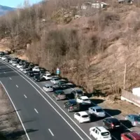 Valea Prahovei, luată cu asalt de turiști/FOTO: Digi24
