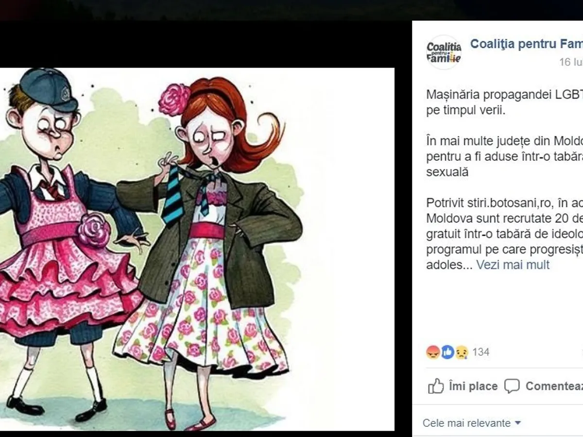 O altă manipulare lansată de CpF pe Facebook