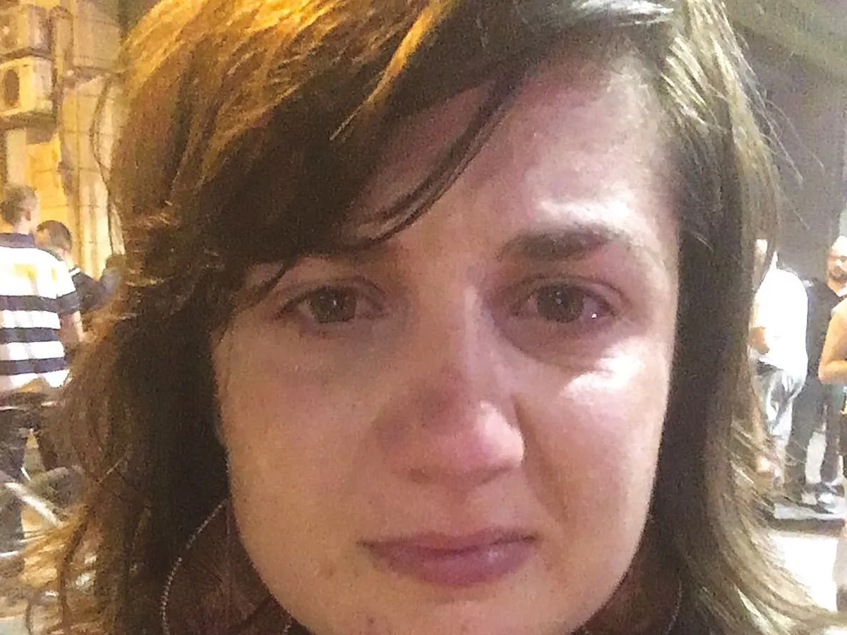 Ema Ene, imediat după ce a fost gazată