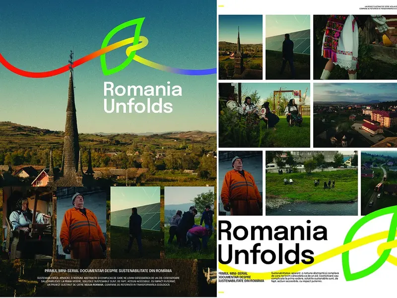 „Romania Unfolds”, primul mini-serial documentar despre sustenabilitate lansat în România Foto: Romania Unfolds