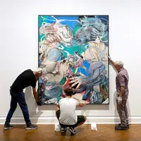 „The App”, lucrare de Adrian Ghenie - Foto: Thaddaeus Ropac/ Facebook