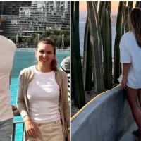 Simona Halep și misteriosul bărbat - Foto: prosport.ro