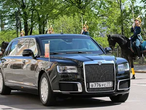 Kortezh Aurus Senat, super-limuzina rusească lansată de Putin. / Foto: wikipedia.org