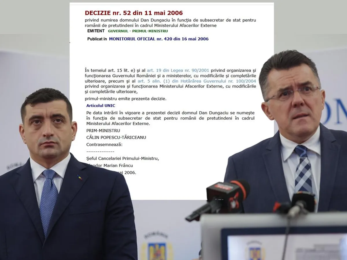 Dan Dungaciu (AUR) a fost membru în guvernul PD-PNL-UDMR condus de Popescu-Tăriceanu. A fost și bursier Soroș