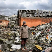 Distrugeri în Ucraina - Foto: Facebook/ Volodimir Zelesnki