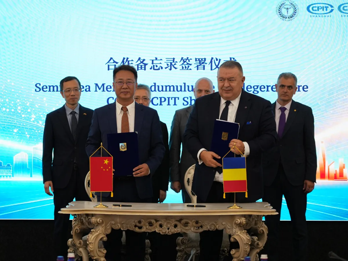 CCIR a semnat un nou Memorandum de Înțelegere cu CCPIT Shanghai
