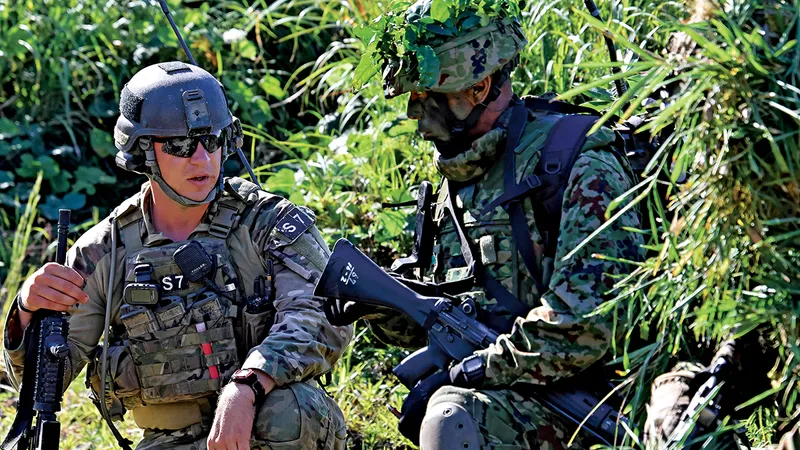 ALIAȚI Lunetiști americani în cadrul unui exercițiu militar comun cu Japonia în 2019