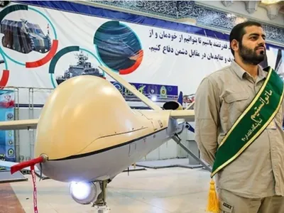 IRGC în Herson/foto: iranintl.com