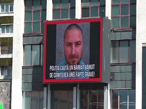 Foto: Emil Gânj este pe panouri publicitare Sursa: captură video