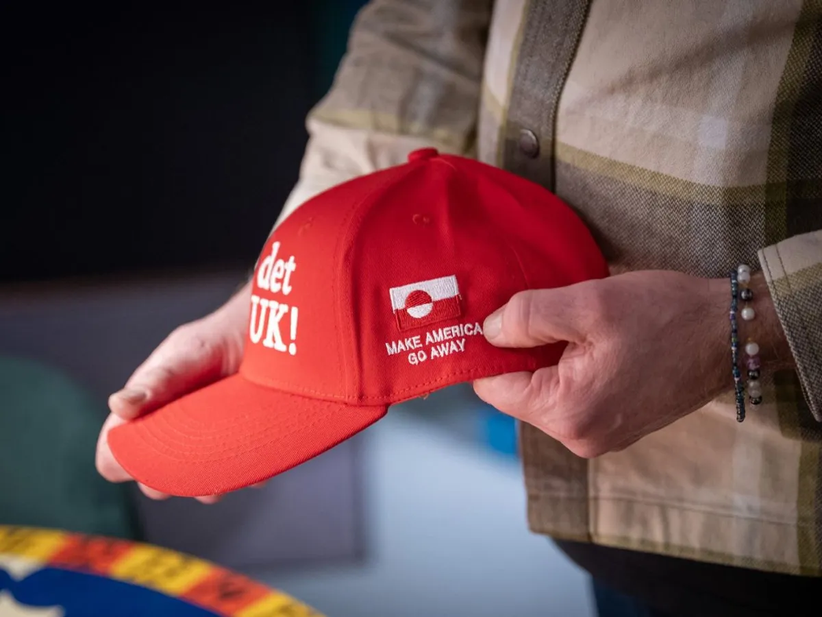 Jesper Rabe Tonnesen, cel care a conceput sloganul "Nu det Nuuk", dar şi "Make America Go Away" - Foto: Profimedia Images