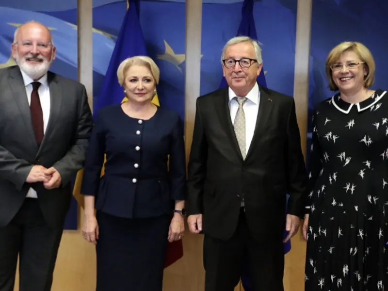 Viorica Dăncilă nu vorbește pe limba Bruxelles-ului/FOTO: guv.ro