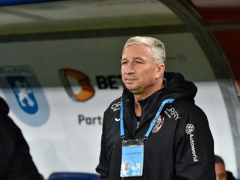 Antrenorul Dan Petrescu are în palmares titluri de campion cu Unirea Urziceni și CFR Cluj – Foto: Profimedia Images