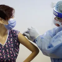 Cadre medicale vaccinate împotriva coronavirus la Spitalul „Victor Babeș” din Capitală/FOTO: Inquam Photos/George Călin