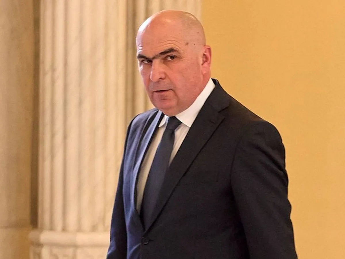 Ilie Bolojan, preşedinte interimar, susţine o conferinţă de presă - Foto: Profimedia Images