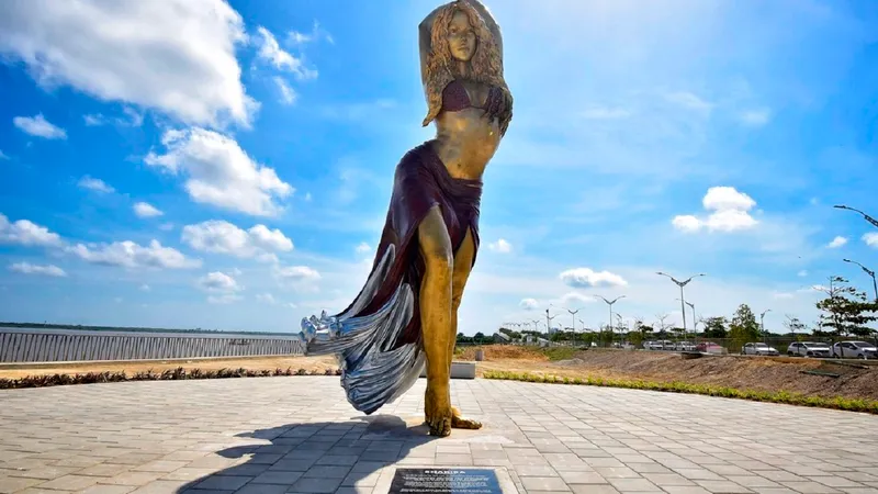 Shakira are o statuie în orașul natal din Columbia - Foto: profimediaimages.ro