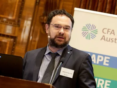 Adrian Codîrlaşu, preşedintele CFA România - Foto: Facebook/Adrian Codîrlaşu