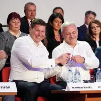 Marian Pavel și Liviu Dragnea/FOTO: guraialomitei.com