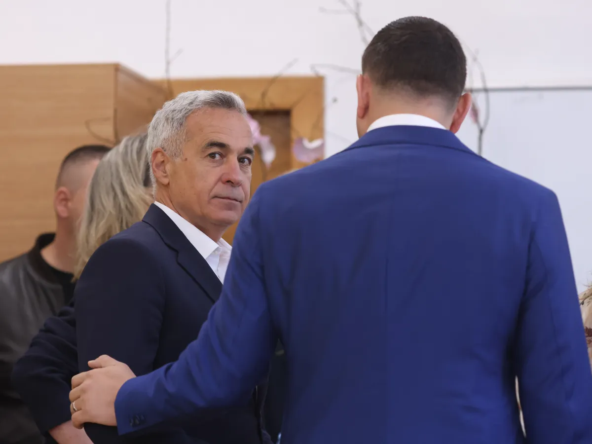 Călin Georgescu și George Simion - Foto: INQUAM PHOTOS / Octav Ganea