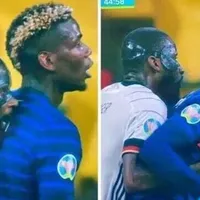 Pogba îl acuză pe Rudiger că l-a mușcat de ureche în meciul Franța – Germania. / Foto: stirileprotv.ro