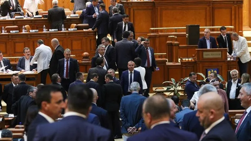 Propunere: Deputaţii trebuie să prezinte obligatoriu un CV, la începutul mandatului. Foto Inquam Photos/George Călin