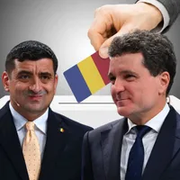 Nicușor Dan și George Simion, dezbatere online pe MCN Podcast - Foto: colaj Newsweek