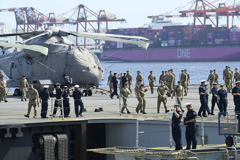 HMS Queen Elizabeth a &icirc;nceput antrenamentul ca navă de comandă a NATO - Foto: Profimedia Images (imagine cu  rol ilustrativ)