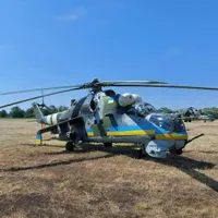 Elicopterul Mi- 24B este un amestec de avion de atac și vehicul de luptă de infanterie/ Foto: Facebook/ Forțele Aeriene Ucrainene