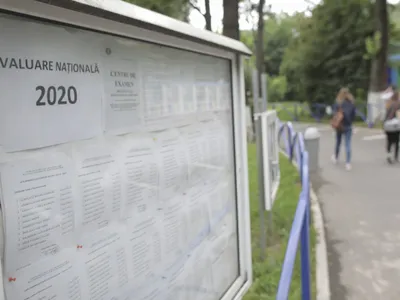 Imagine de la un centru de examen pentru Evaluarea Naţională - Foto: INQUAM PHOTOS/Octav Ganea