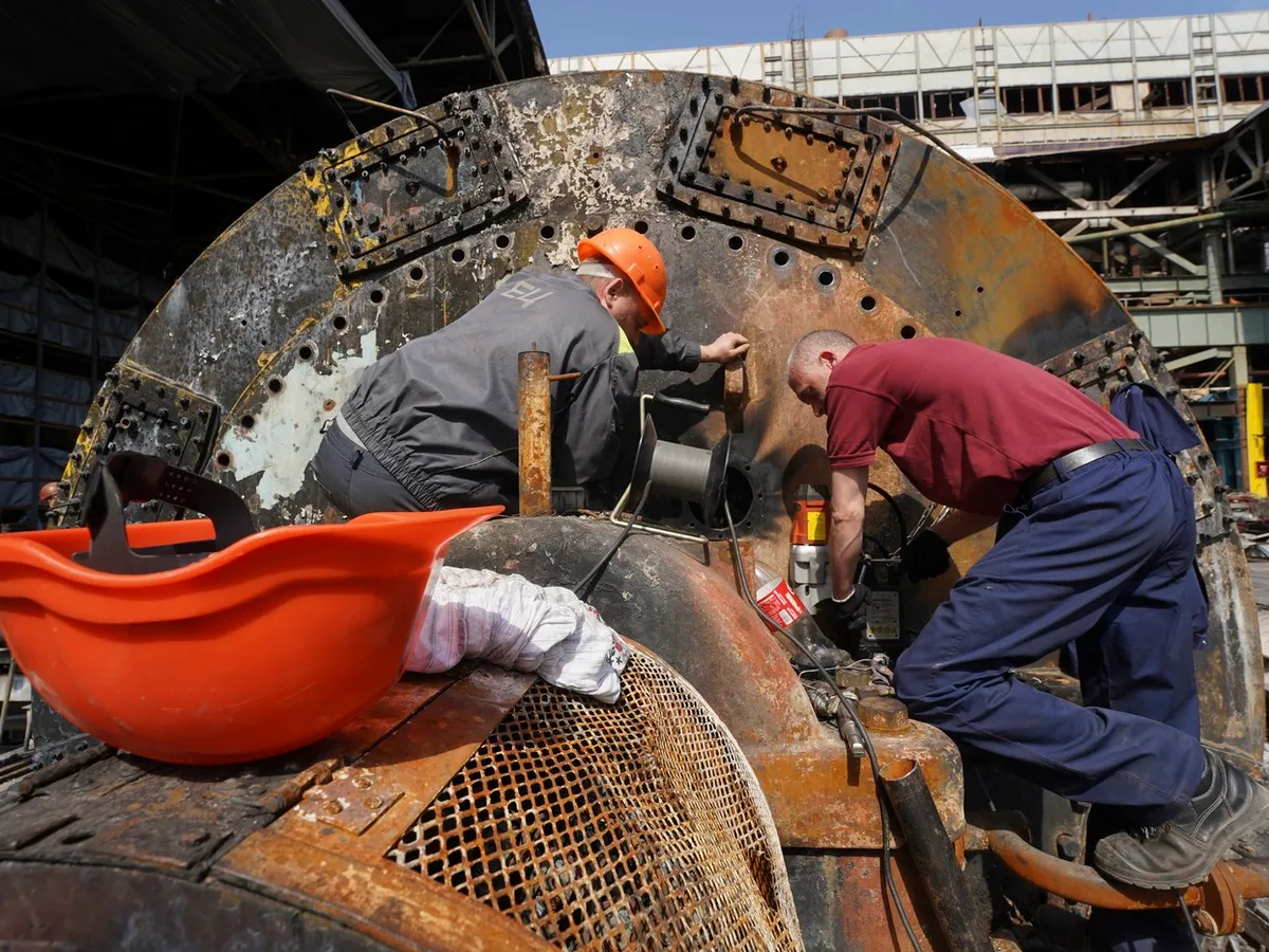 Rusia a atacat centrala termoelectrică din Harkov  - Foto: Profimedia Images (imagine cu  rol ilustrativ)