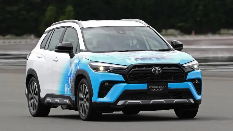 Corolla Cross Hydrogen Concept / Foto: quattroruote.it