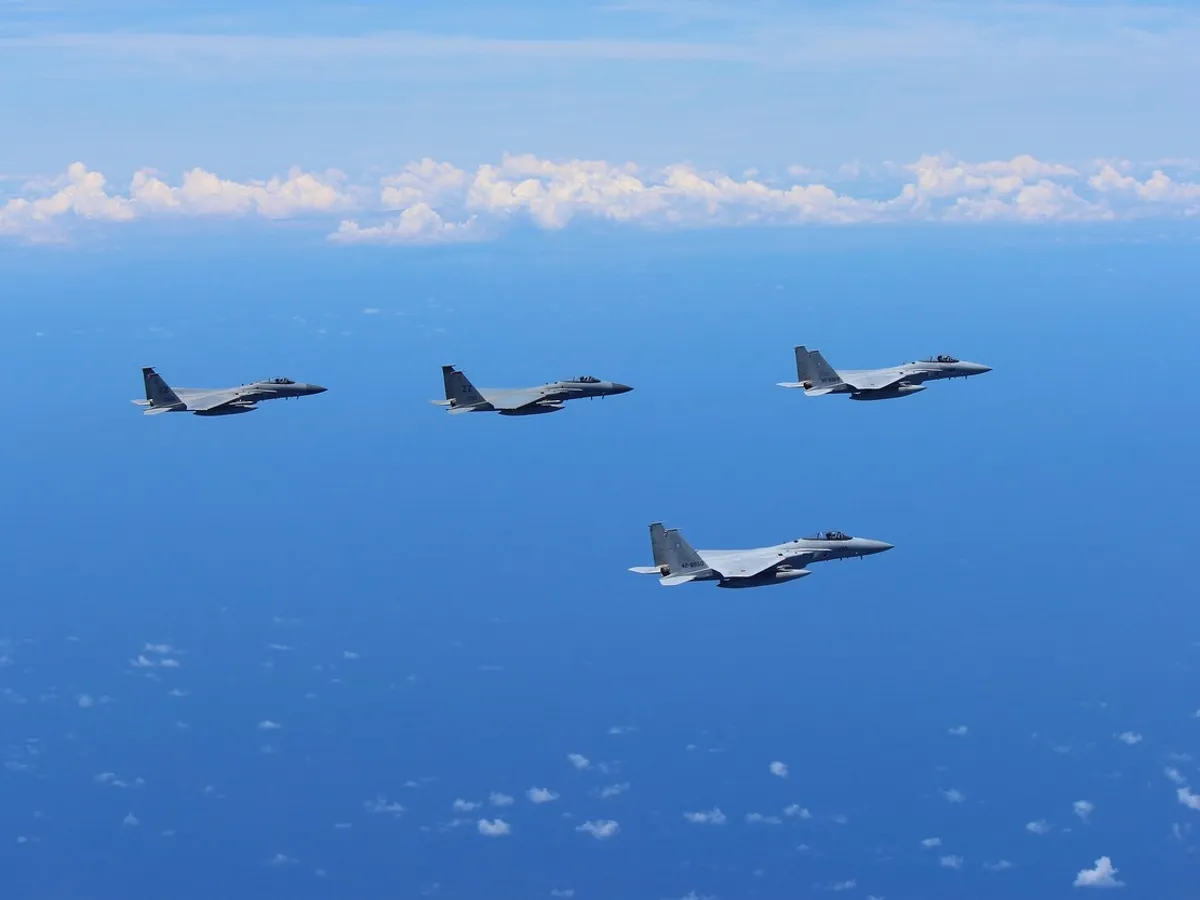 Opt avioane de vânătoare chineze și o dronă au intrat în spațiul aerian al Taiwanului - FOTO: Profimedia
