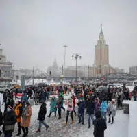 Manifestatii la Moscova Foto: New.ro/ Twitter