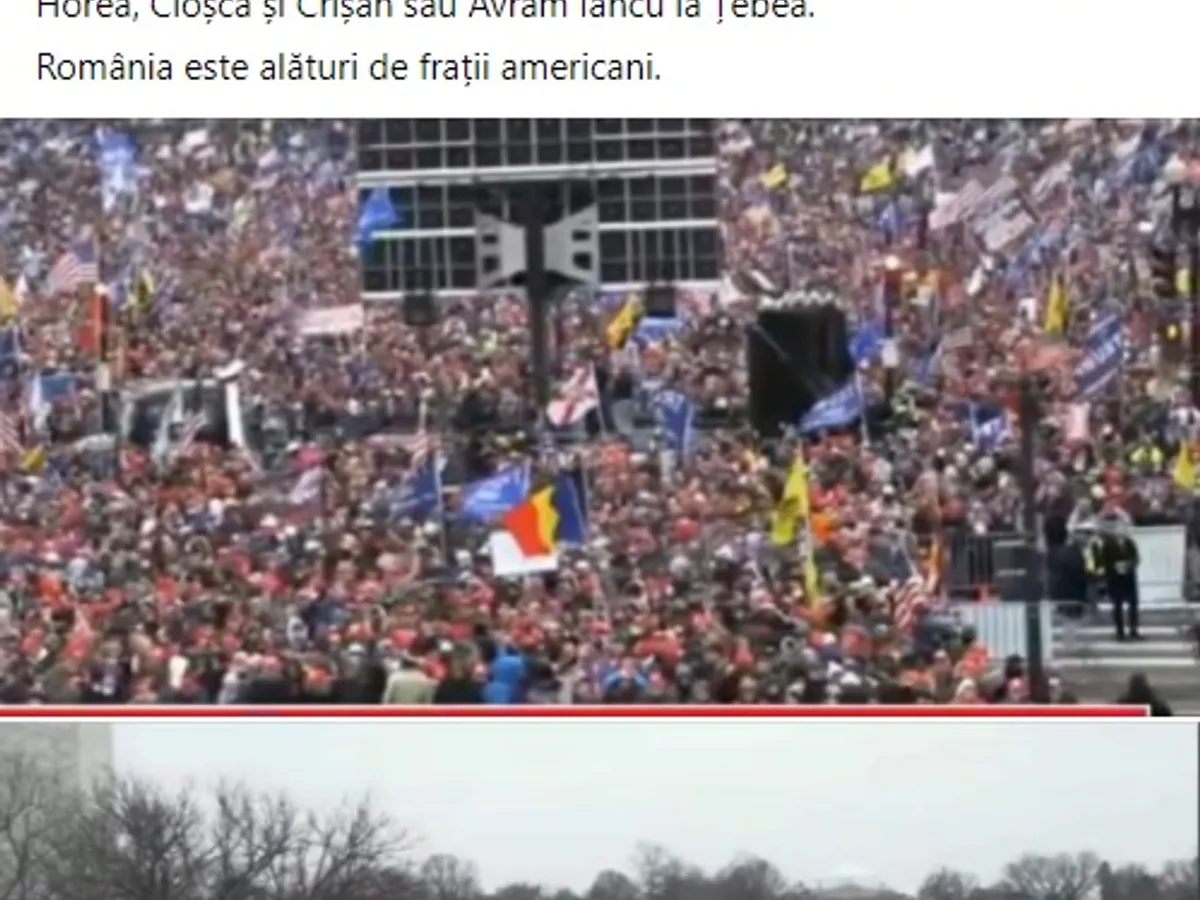 Călin Georgescu, preferatul AUR și Sputnik, se solidarizează cu protestatarii violenți. Sursa: Facebook