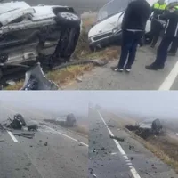 Accident rutier grav pe DN 56. O persoană a murit, trei sunt rănite. O mașină a intrat pe contrasens - Foto: News.ro