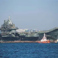 China își arată mușchii cu două portavioane la exerciții simultan. Unul, de fabricație sovietică - FOTO: Naval War College